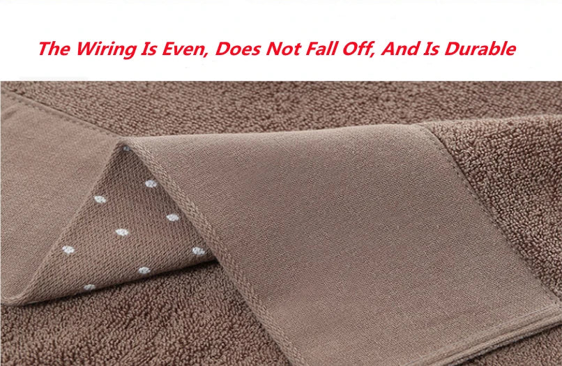 Ultra-Soft Pure Cotton Bath Towel – Large, Quick-Dry & Super Absorbent (35x75cm)