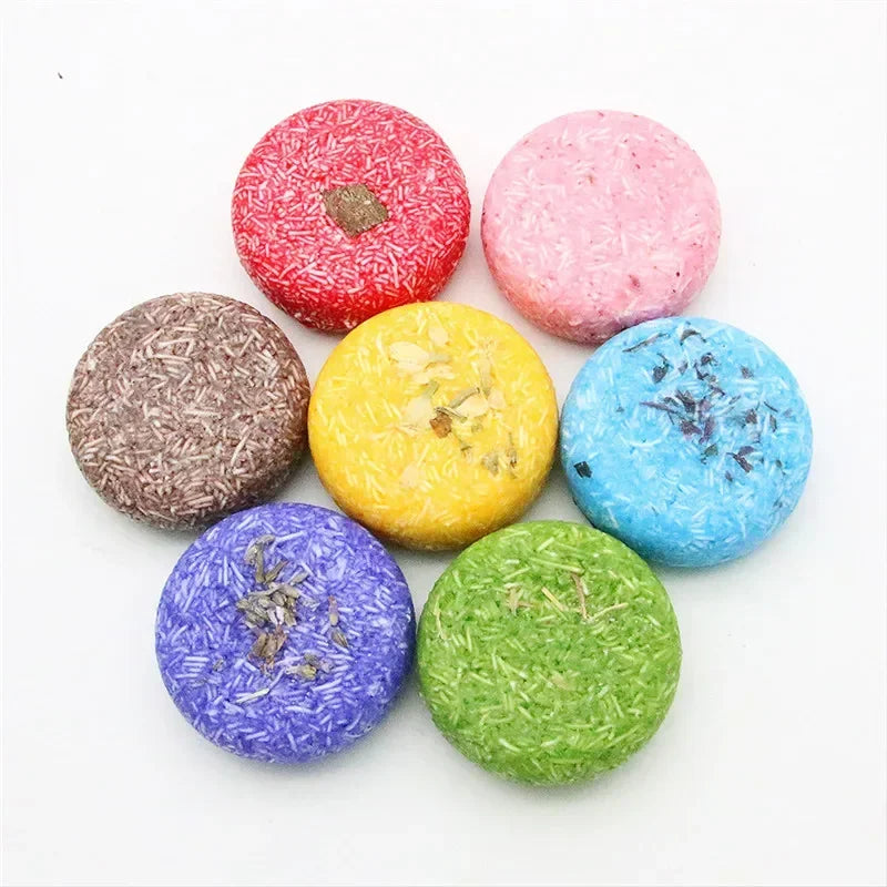 Handmade Solid Shampoo Bar – 100% Natural, Cold-Processed (12 Variants)