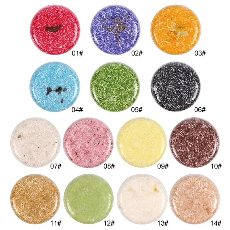 Handmade Solid Shampoo Bar – 100% Natural, Cold-Processed (12 Variants)