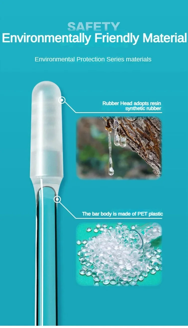 Sticky Ear Cleaner Tool – Reusable & Disposable Silicone Swabs for Safe Ear Wax Removal (1 Set)