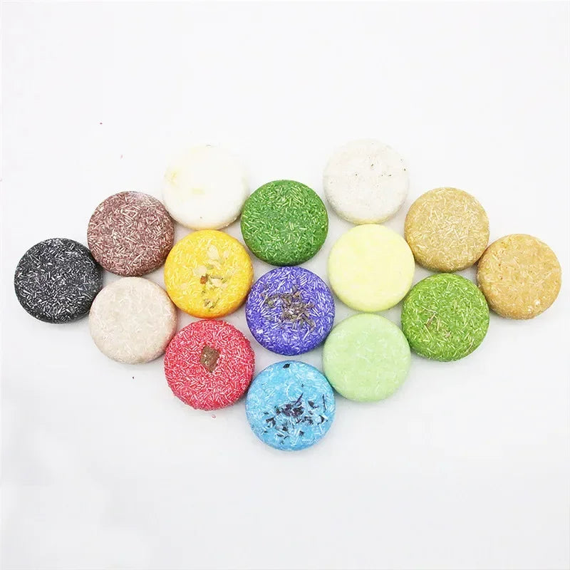 Handmade Solid Shampoo Bar – 100% Natural, Cold-Processed (12 Variants)