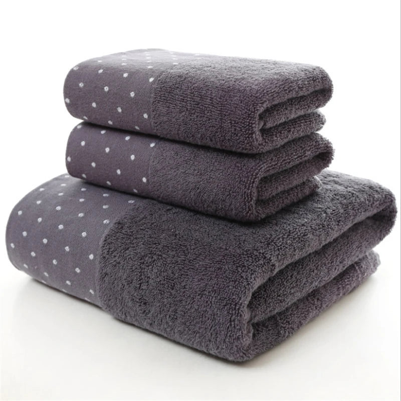 Ultra-Soft Pure Cotton Bath Towel – Large, Quick-Dry & Super Absorbent (35x75cm)