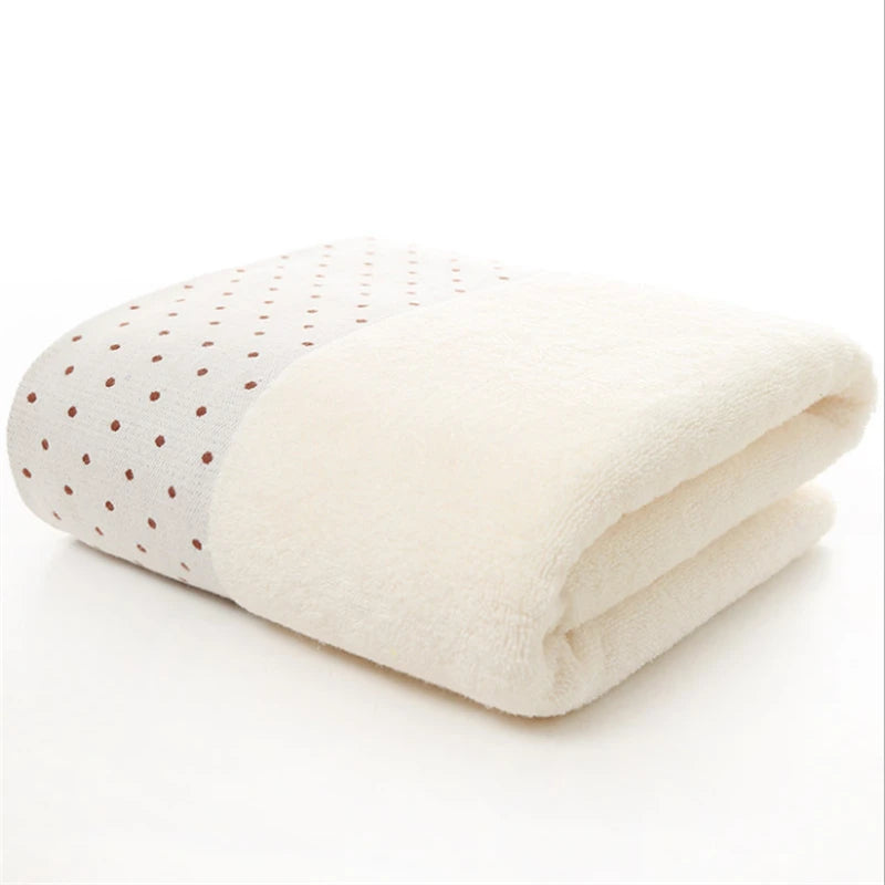 Ultra-Soft Pure Cotton Bath Towel – Large, Quick-Dry & Super Absorbent (35x75cm)