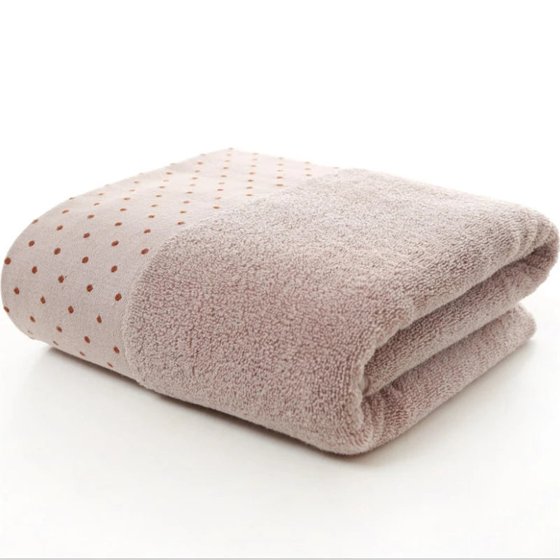 Ultra-Soft Pure Cotton Bath Towel – Large, Quick-Dry & Super Absorbent (35x75cm)
