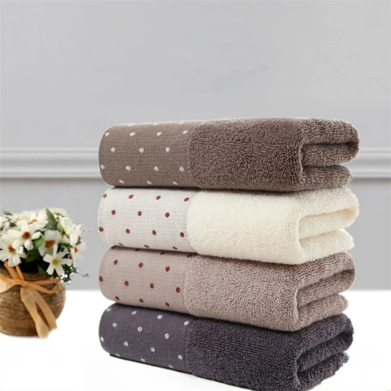 Ultra-Soft Pure Cotton Bath Towel – Large, Quick-Dry & Super Absorbent (35x75cm)