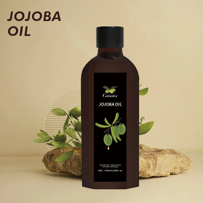 Jojoba Oil 120ml – Natural Moisturizing Body & Face Oil | Skin Firming, Massage, SPA Care