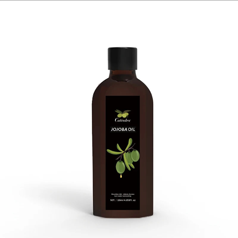 Jojoba Oil 120ml – Natural Moisturizing Body & Face Oil | Skin Firming, Massage, SPA Care