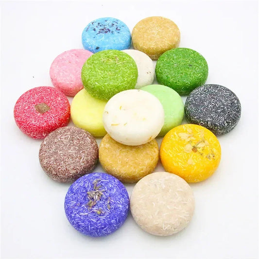 Handmade Solid Shampoo Bar – 100% Natural, Cold-Processed (12 Variants)