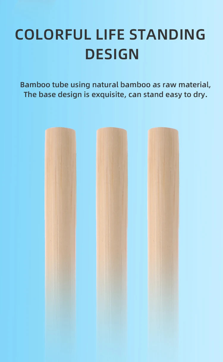 Eco-Friendly Bamboo Toothbrushes (4pcs) – Zero Waste Oral Care