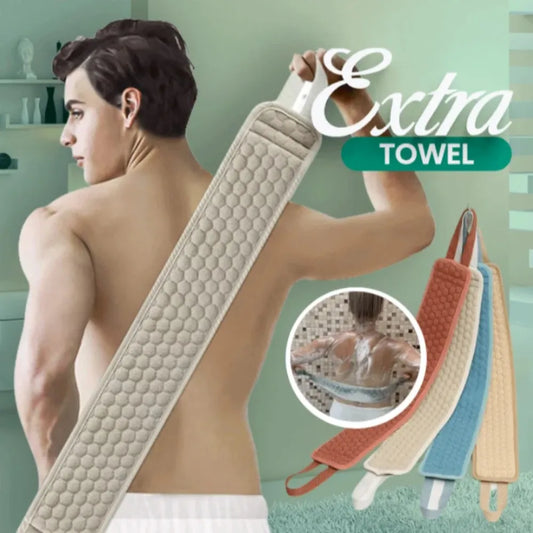 Exfoliating Shower Back Scrubber & Bath Belt – Deep Clean & Korean Spa Style